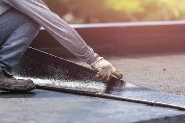 Professional Basement Waterproofing technician working in Jasper, OH